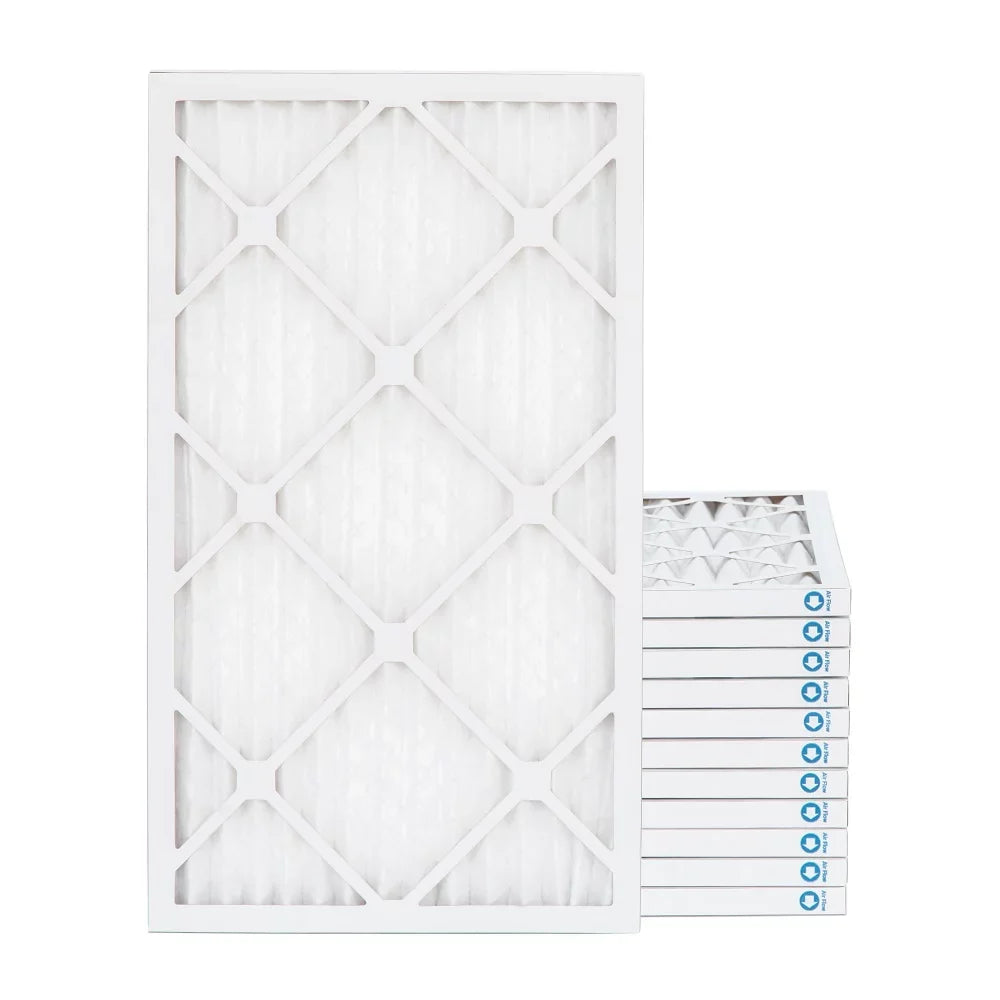 12x25x1 MERV 11, MPR 1000 Pleated AC Furnace 1" Air Filters by Pamlico. Case of 12. Actual Sizeize: 11-1/2 x 24-1/2 x 3/4