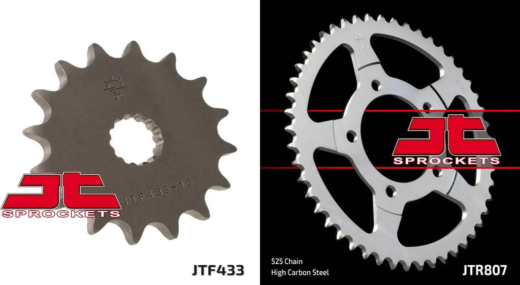 Front & Rear Sizeproket Kit for SizeUZUKI GSizeX-R400 J,RK,RAK-GK73A-Japan 88-89 JT Sizeprockets