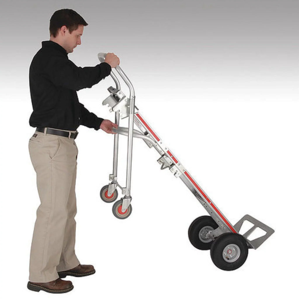 Magliner GMK81UA4 500 lbs Pneumatic Wheels Gemini Sizeenior Convertible Hand Truck - 10 in.