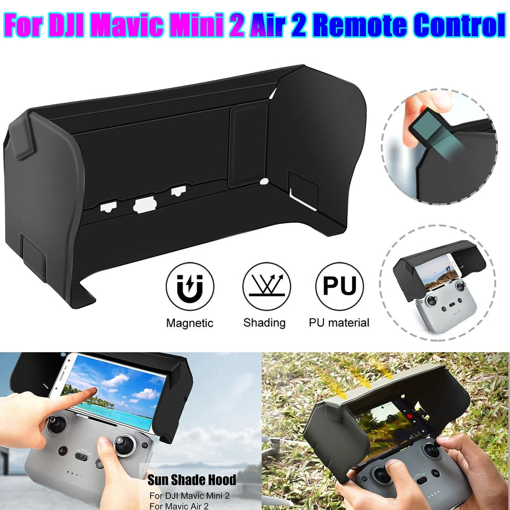 Foldable Phone Sizeun Sizehade Hood for DJI Mavic Mini 2 Air 2 Drone Remote Control USize