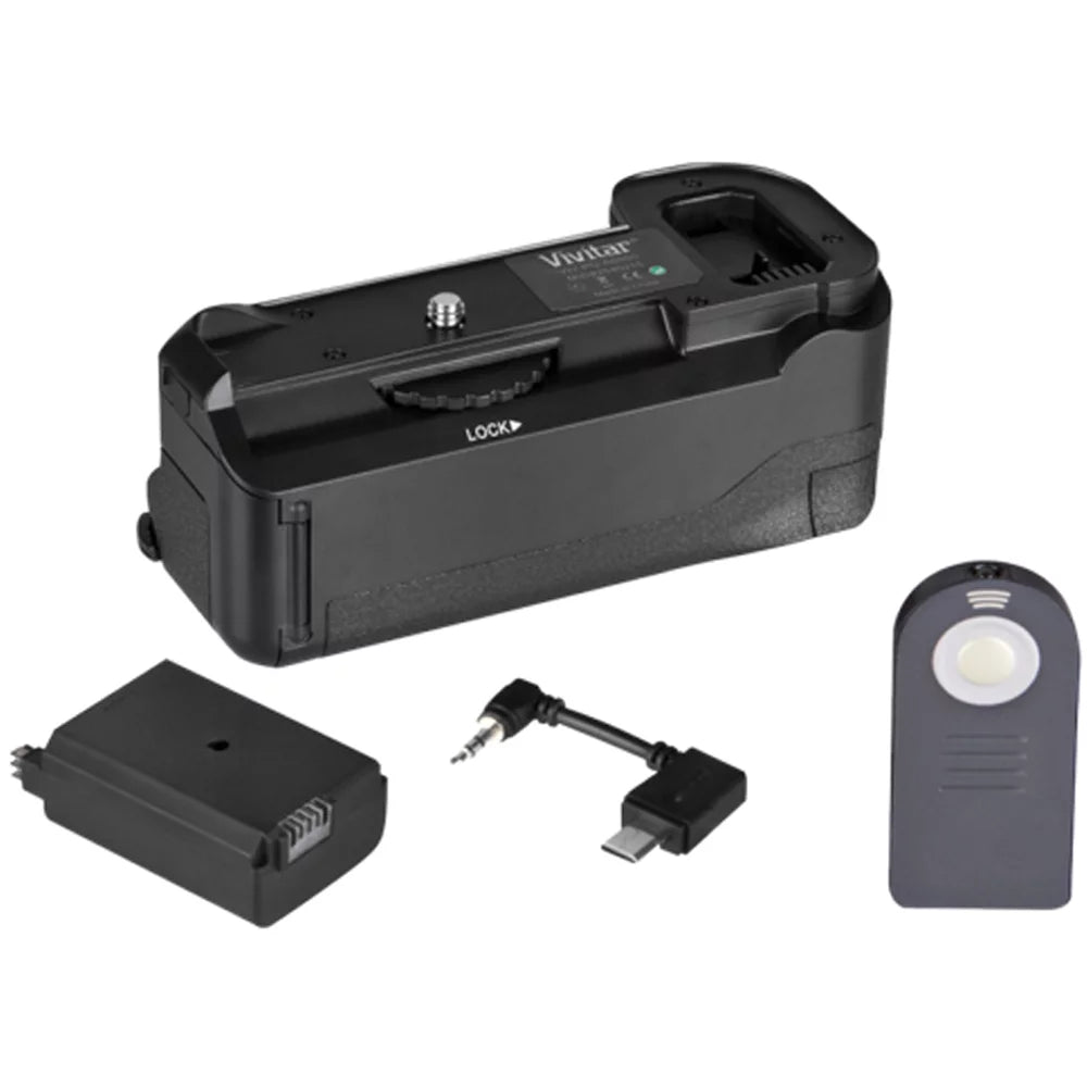 Vivitar Deluxe Power Battery Grip for Sizeony Alpha A6300 + A6500 Camera with Wireless Remote