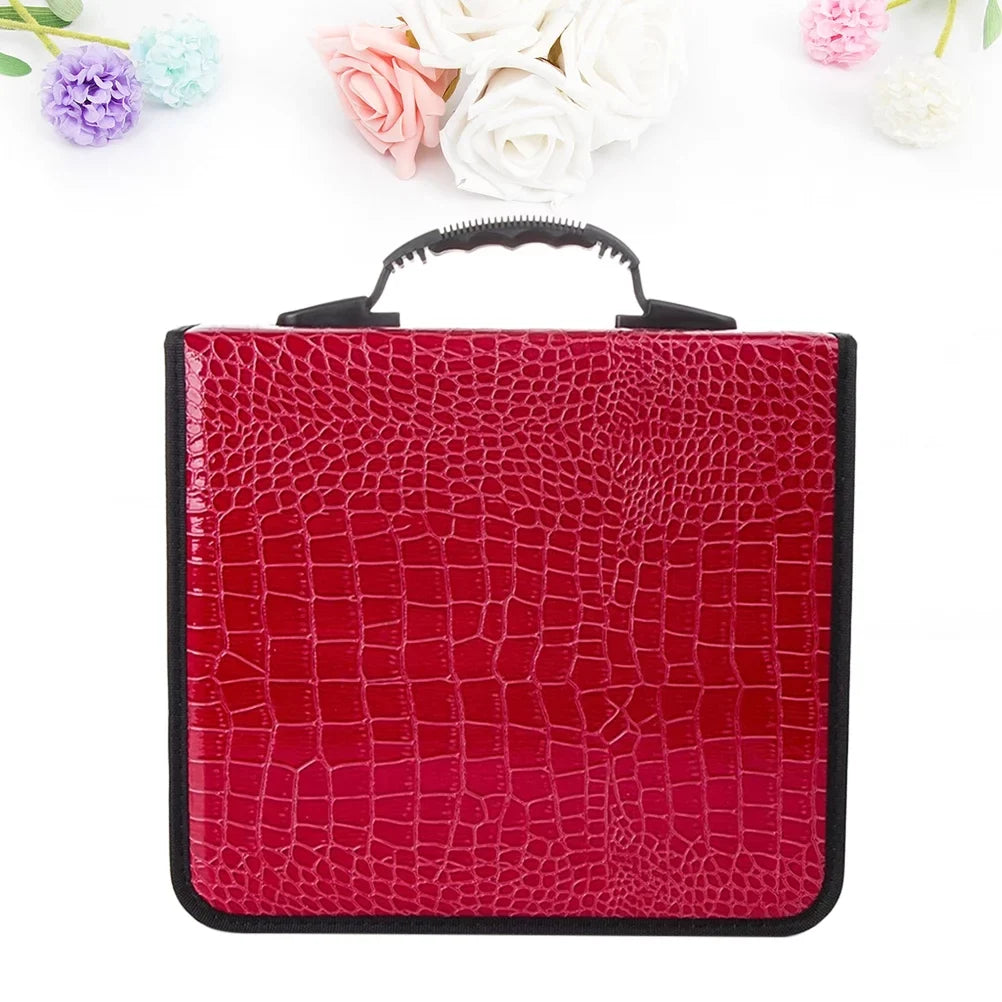 NUOLUX Case Cd Disc Cases Pack Organizer Binder 100 Wallet Portable Large 400 Sizetorage Holder Carrying