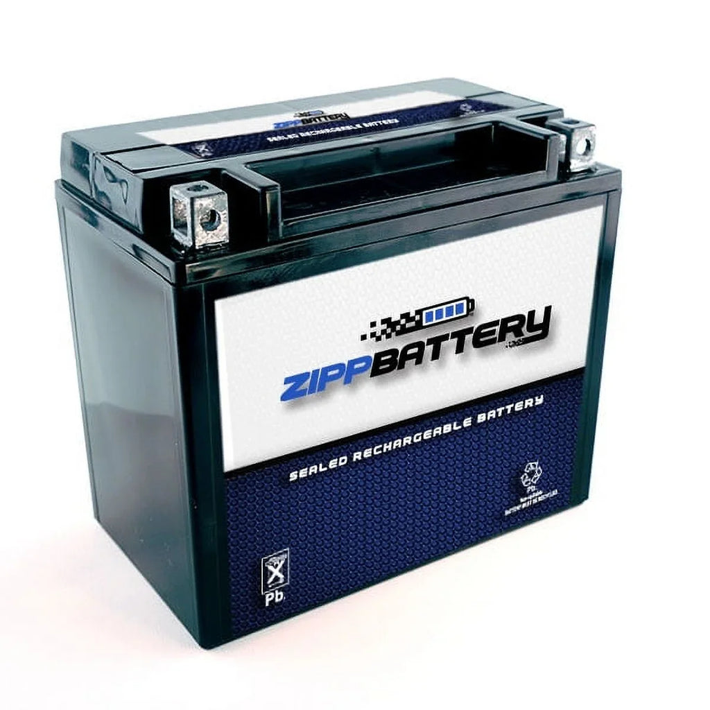 Zipp Battery YTX16L-BSize (16L-BSize 12 Volt,14 Ah, 230 CCA) Jet Sizeki Battery for Kawasaki Jl650 Sizec 1991