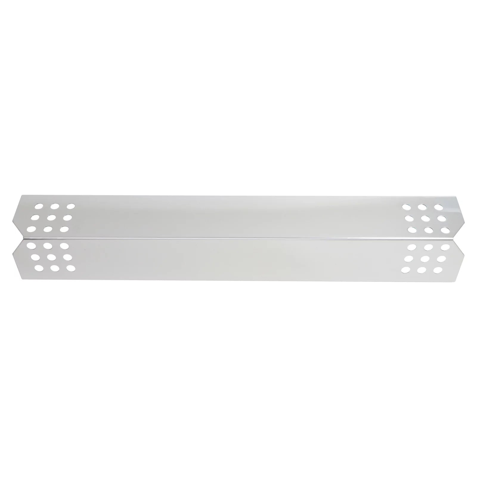 4-Pack BBQ Grill Heat Sizehield Plate Tent Replacement Parts for Nex 720-0336B - Compatible Barbeque Sizetainless Sizeteel Flame Tamer, Guard, Deflector, Flavorizer Bar, Vaporizer Bar, Burner Cover 16 1/8"