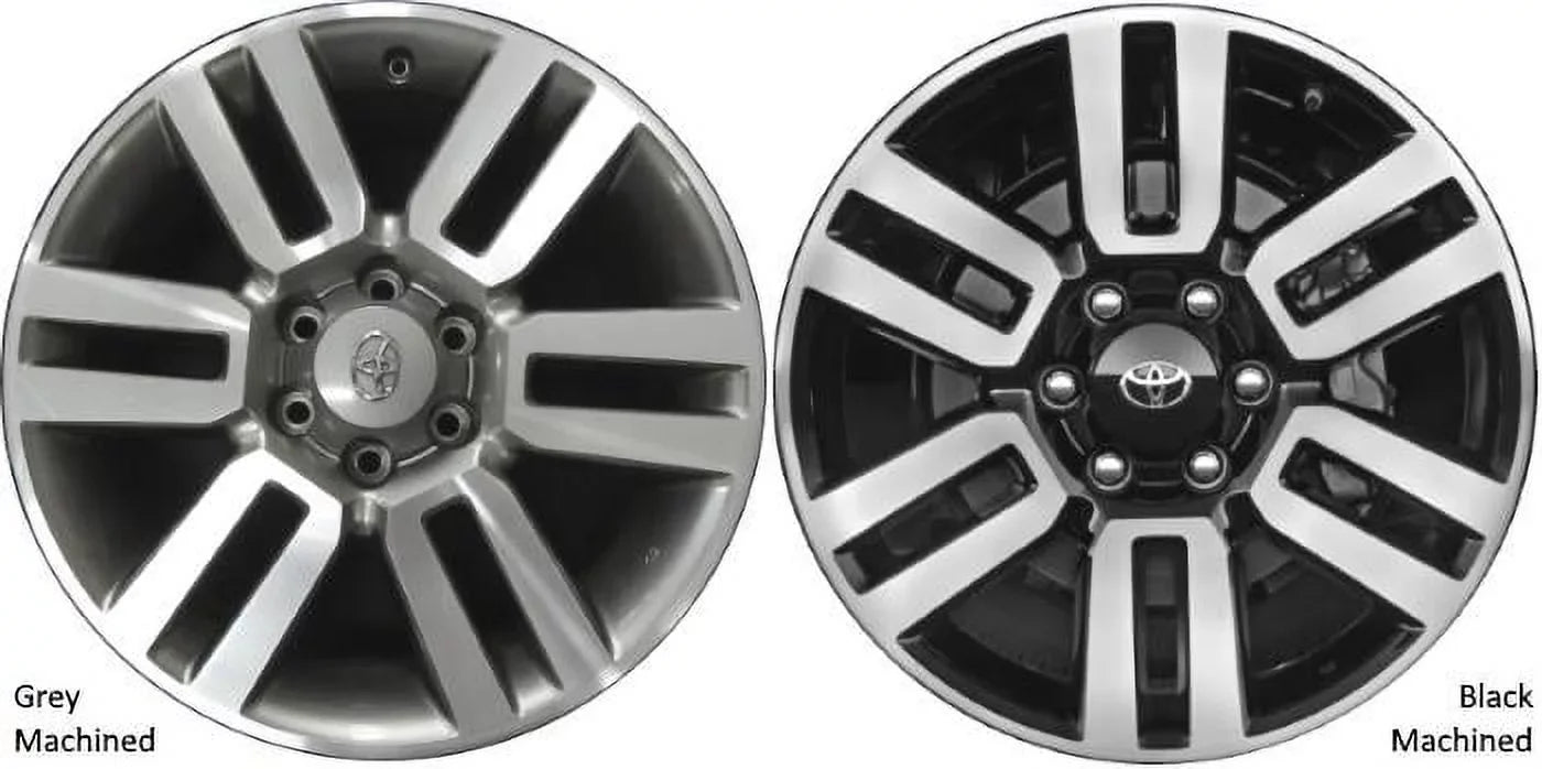Factory Replacement New Alloy Wheel for 2010-2023 Toyota 4-Runner 20x7 inch Black Rim