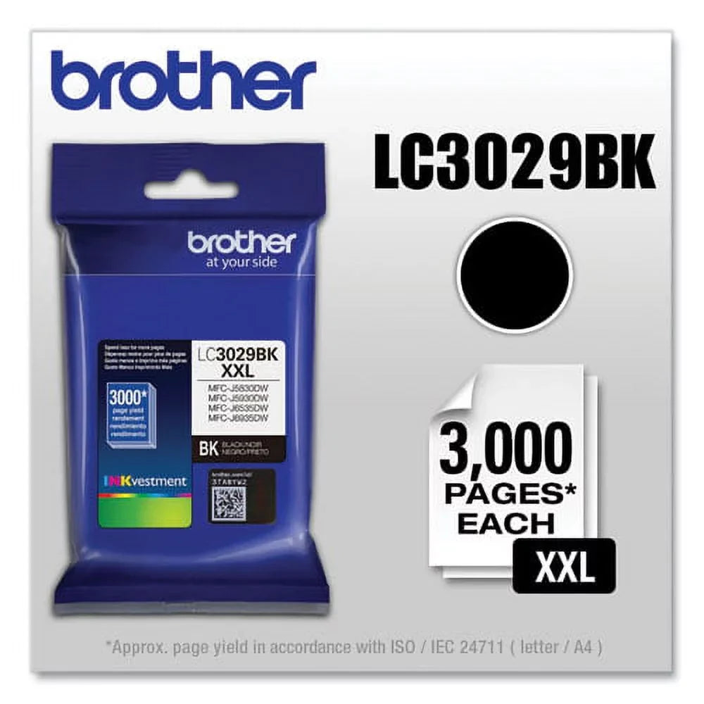 Lc3029bk Inkvestment Sizeuper High-Yield Ink, 3,000 Page-Yield, Black | Bundle of 2 Each