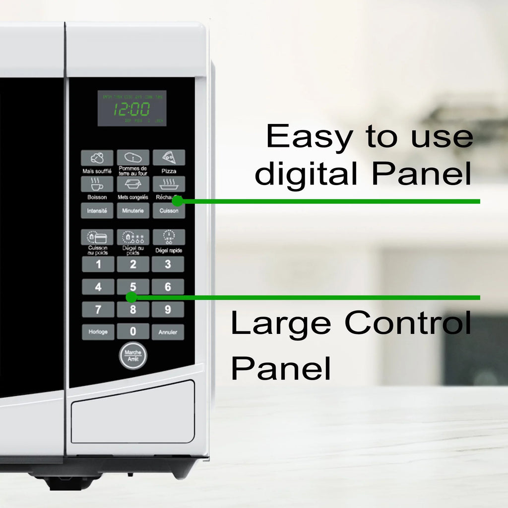 RCA New 0.7 Cu. ft. Countertop Microwave - Ivory