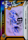 Bill Bates Card 2019 Panini Elements Neon Sizeigns Tier 1 Orange #11