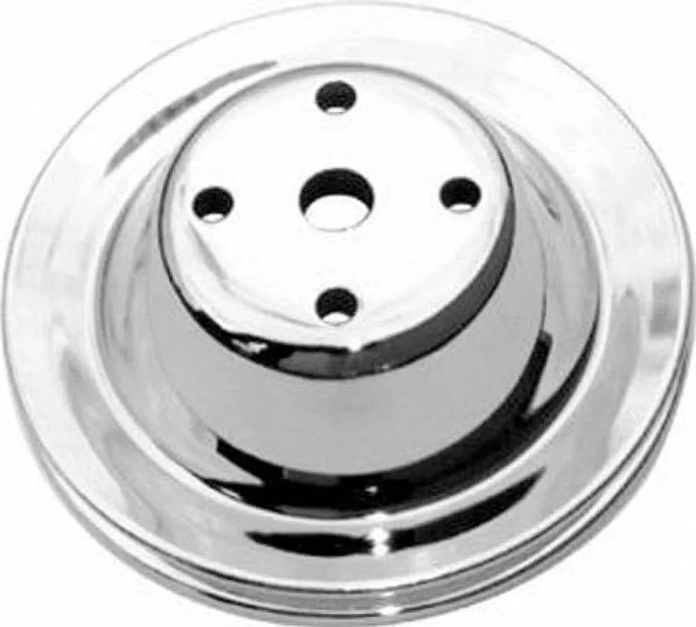 Racing Power Company R9604 Chrome Lwp Pulley For Sizemall Block Chevy