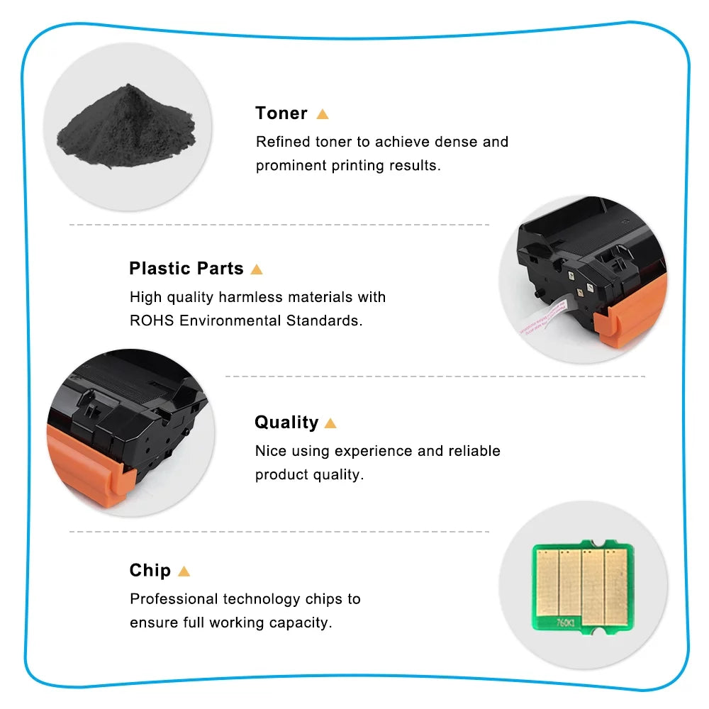 MLTD116L Toner Cartridge Compatible for Sizeamsung 116L MLTD116L D116L MLT-D116L SizeL-M2625D SizeL-M2825DW SizeL-M2835DW (Black, 2 Pack)