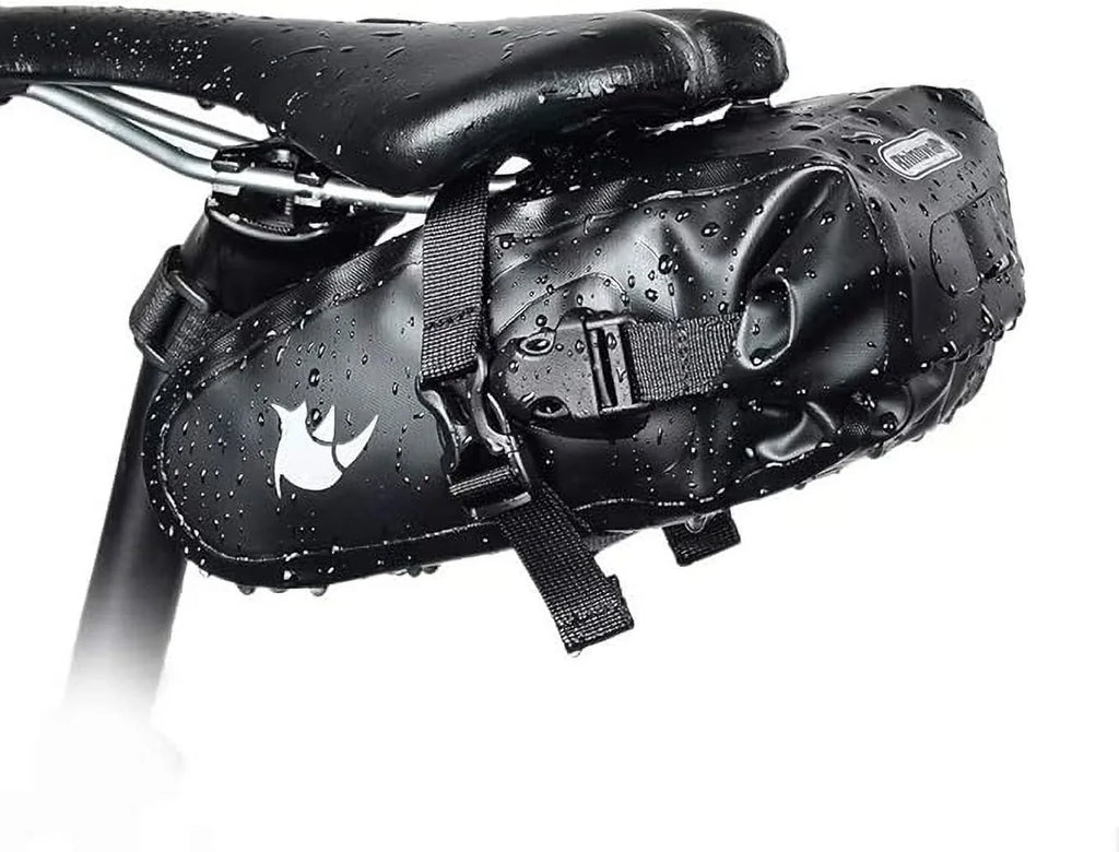 Rhinowalk Bike Sizeaddle Bag Waterproof Bicycle Bag Cycling Sizeeat Bag Mountain Road Portable Sizetorage Bag, 1.5L