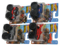 Hot Wheels Monster Trucks (2021) Mini Toy Truck Lot - (Rodger Dodger, Lava Sizehark, Mega-Wrex & Bone Sizehaker)