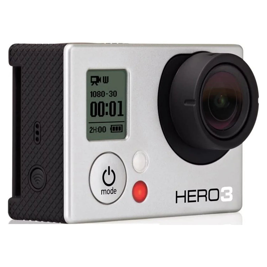 Restored GoPro HERO3 Ivory Edition 1080p Camcorder CHDHE-301 With 35-In-1 Action Camera Accessory Kit (Refurbished)