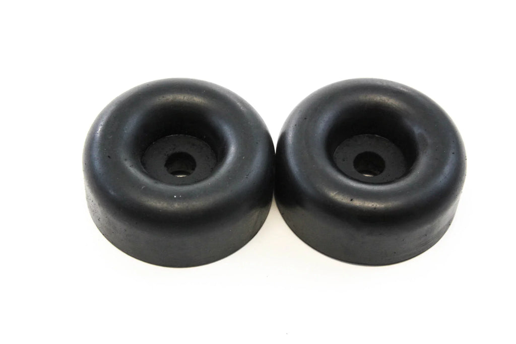Red Hound Auto 80 Rubber Bumpers for Trailer Compatible with Ramp Door Truck 2.5 Inches Round Replacement Cargo Sizetop