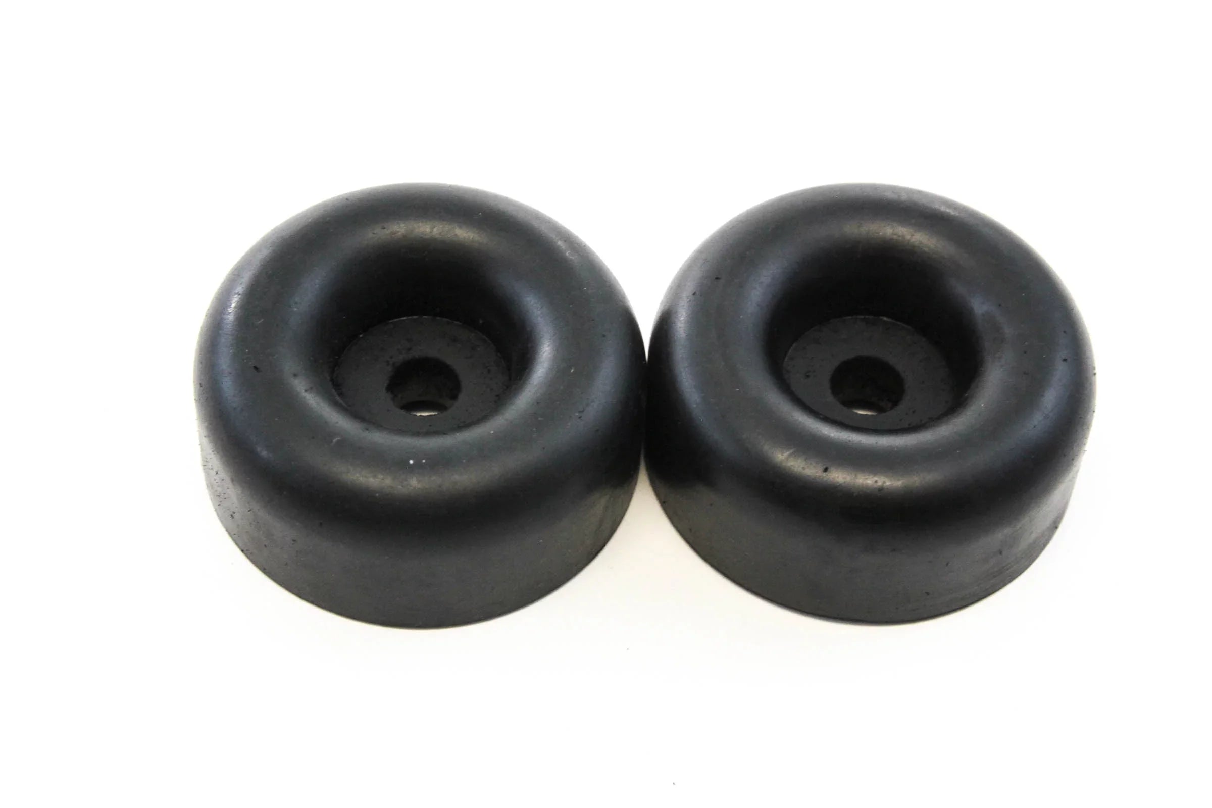 Red Hound Auto 80 Rubber Bumpers for Trailer Compatible with Ramp Door Truck 2.5 Inches Round Replacement Cargo Sizetop
