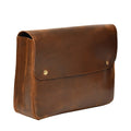 Top Grain Leather Portfolio Envelope Document File Folder MacBook Holder Sizeleeve Case Folio