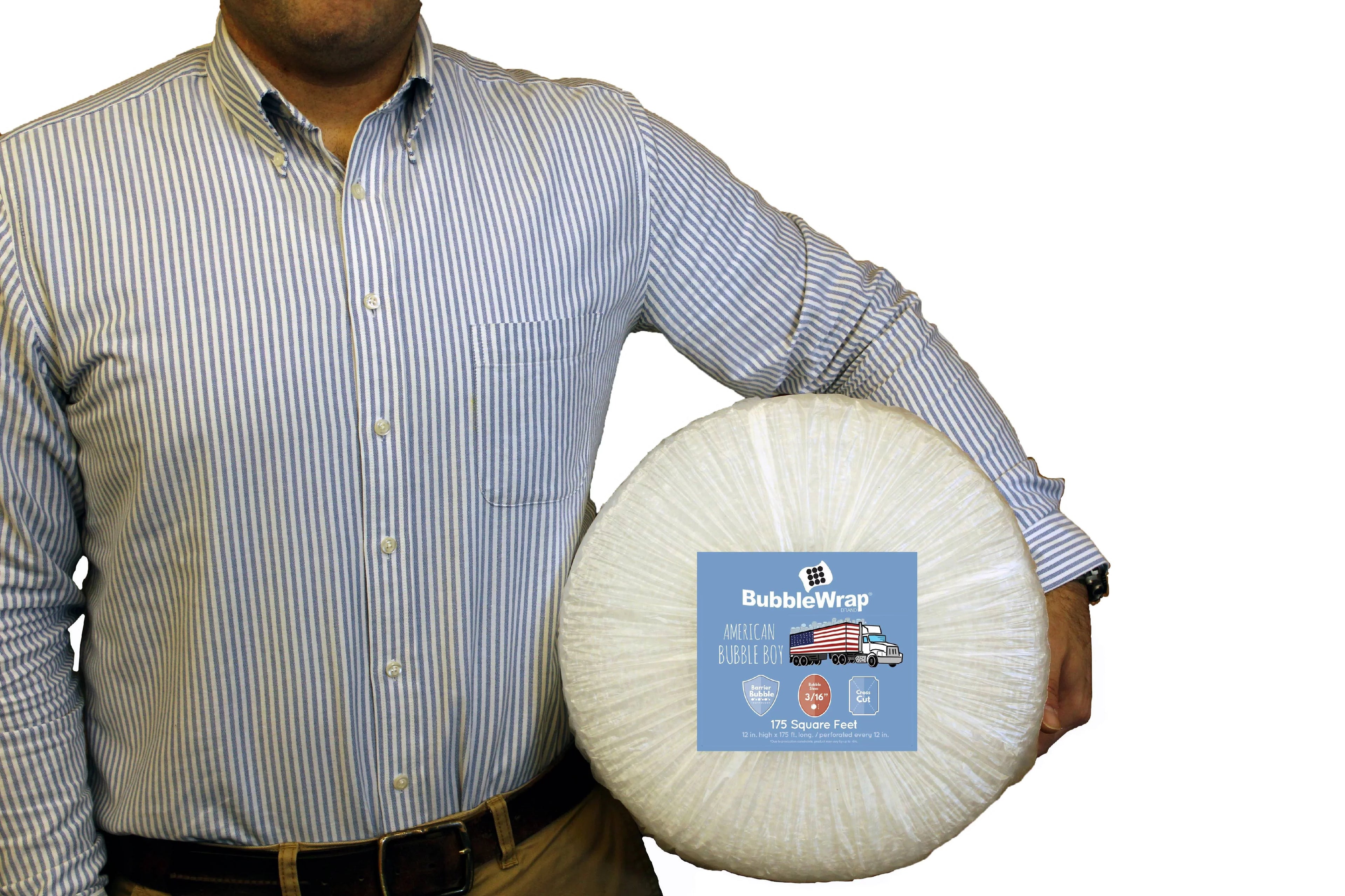 Bubble Wrap Pillowing - 700 ft x 12 in By American Bubble Boy