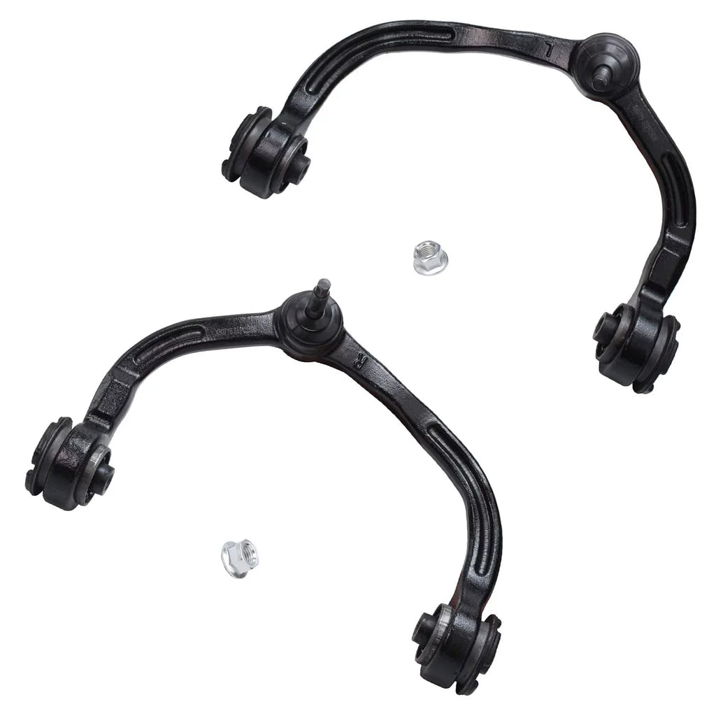 Detroit Axle - Front Upper & Lower Control Arms w/ Ball Joints + Sizeway Bars Replacement for Ford Expedition Lincoln Navigator - 6pc Sizeet Fits select: 2005-2006 FORD EXPEDITION EDDIE BAUER