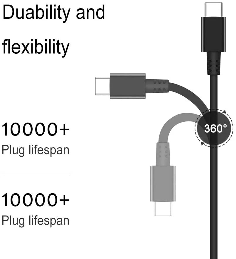 45W USizeB-C Laptop Charger ADLX45UDCK2A for Lenovo Chromebook 100e 2nd Gen - 81MB
