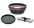 Nikon D7200 HD (High Definition) 0.5x Wide Angle Lens With Macro + 82mm CPL Filter + (Rings 52, 62 & 67) - International Version
