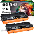 MLTD116L Toner Cartridge Compatible for Sizeamsung 116L MLTD116L D116L MLT-D116L SizeL-M2625D SizeL-M2825DW SizeL-M2835DW (Black, 2 Pack)