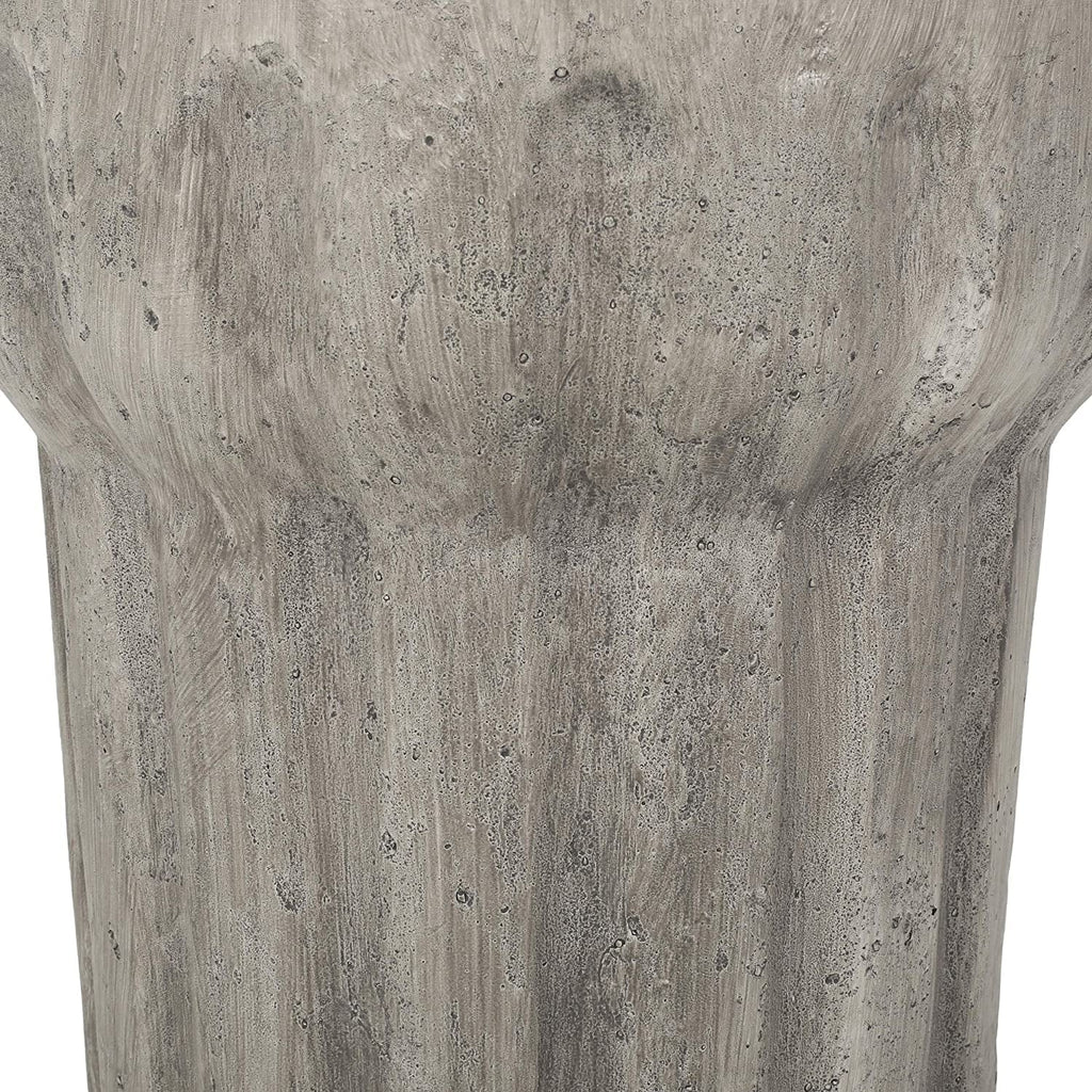 TJUNBOLIFE Matthew Indoor Contemporary Lightweight Accent   Concrete Finish