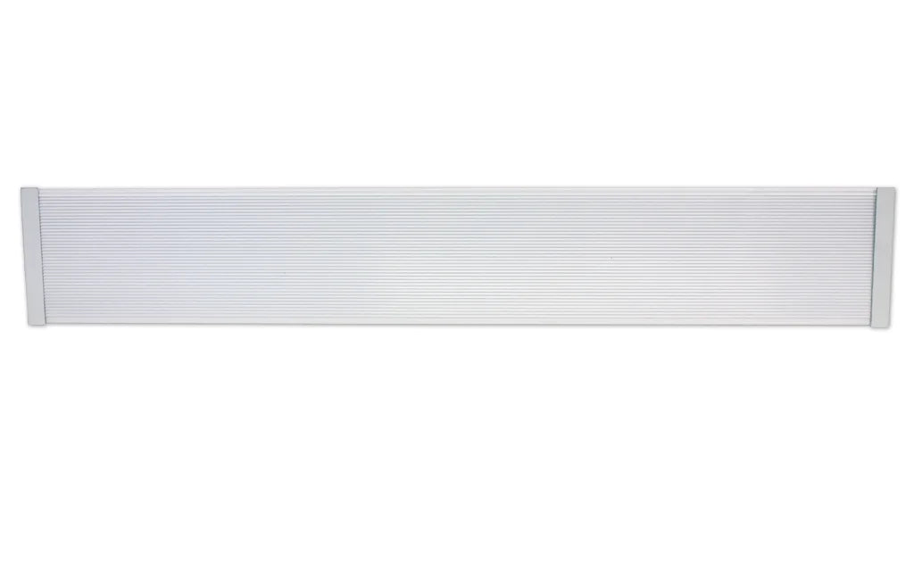 King Electric 47" / 560W / 240V Electric Cove Heater, Ivory