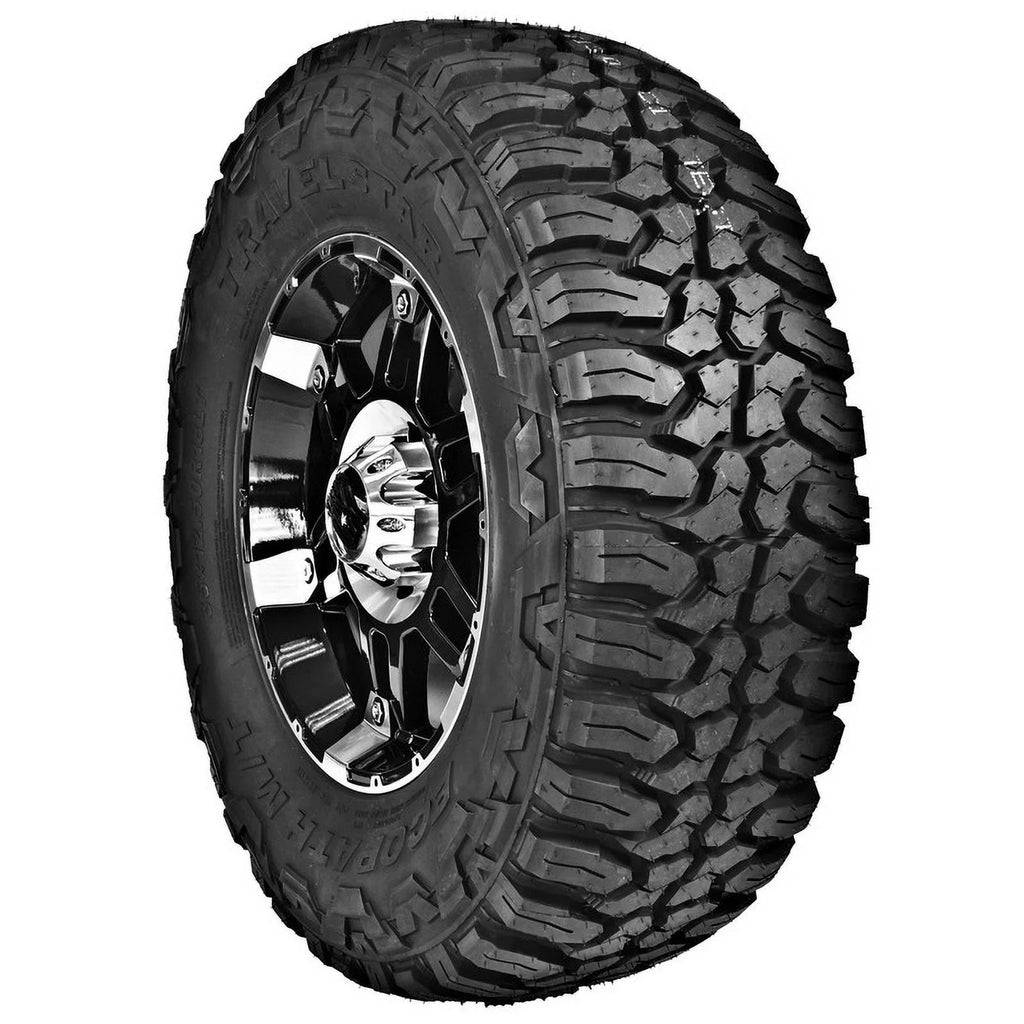Travelstar Ecopath MT LT35X12.50R24 10 Ply 114Q Load Range E SizeUV Light Truck Mud Terrain Tire 35/12.50R24 MT (Tire Only)