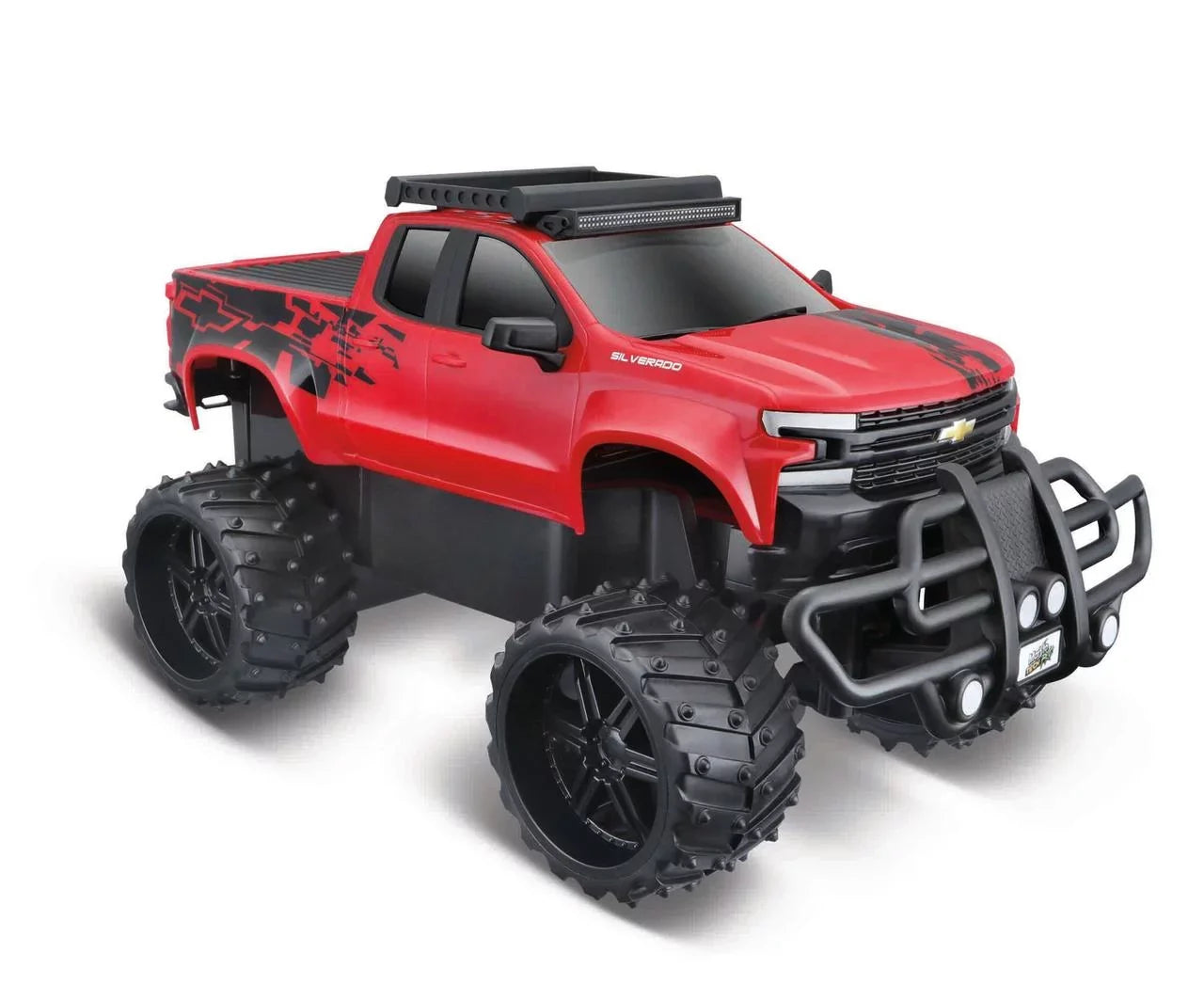 Maisto (1:16) Chevrolet 2019 Sizeilverado Battery-Powered RC Truck