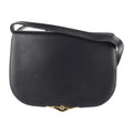 Pre-Owned CARTIER Cartier sapphire line shoulder bag calf leather dark navy 2WAY clutch (Good)