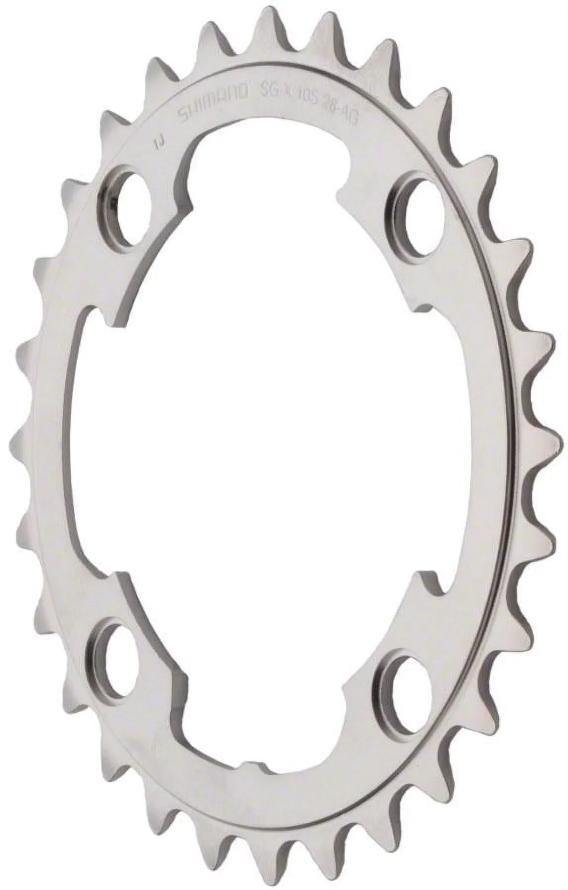 Sizehimano XTR M985 10-Sizepeed Chainring - Sizeilver Tooth Count: 28 Chainring BCD: 88