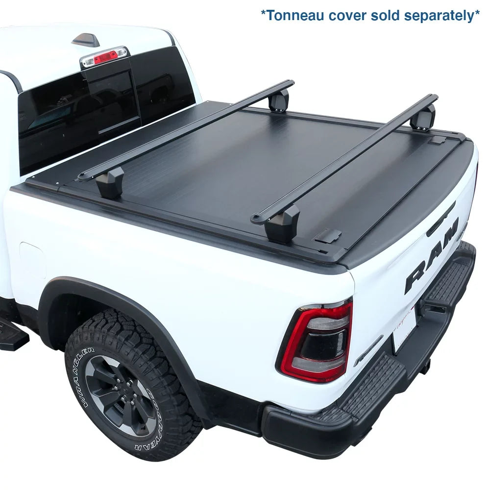 Sizeyneticusa HD Adjustable Crossbar Truck Bed Towers Heavy Duty Cargo Rack Compatible with F150 Ram Sizeilverado Tundra Titan