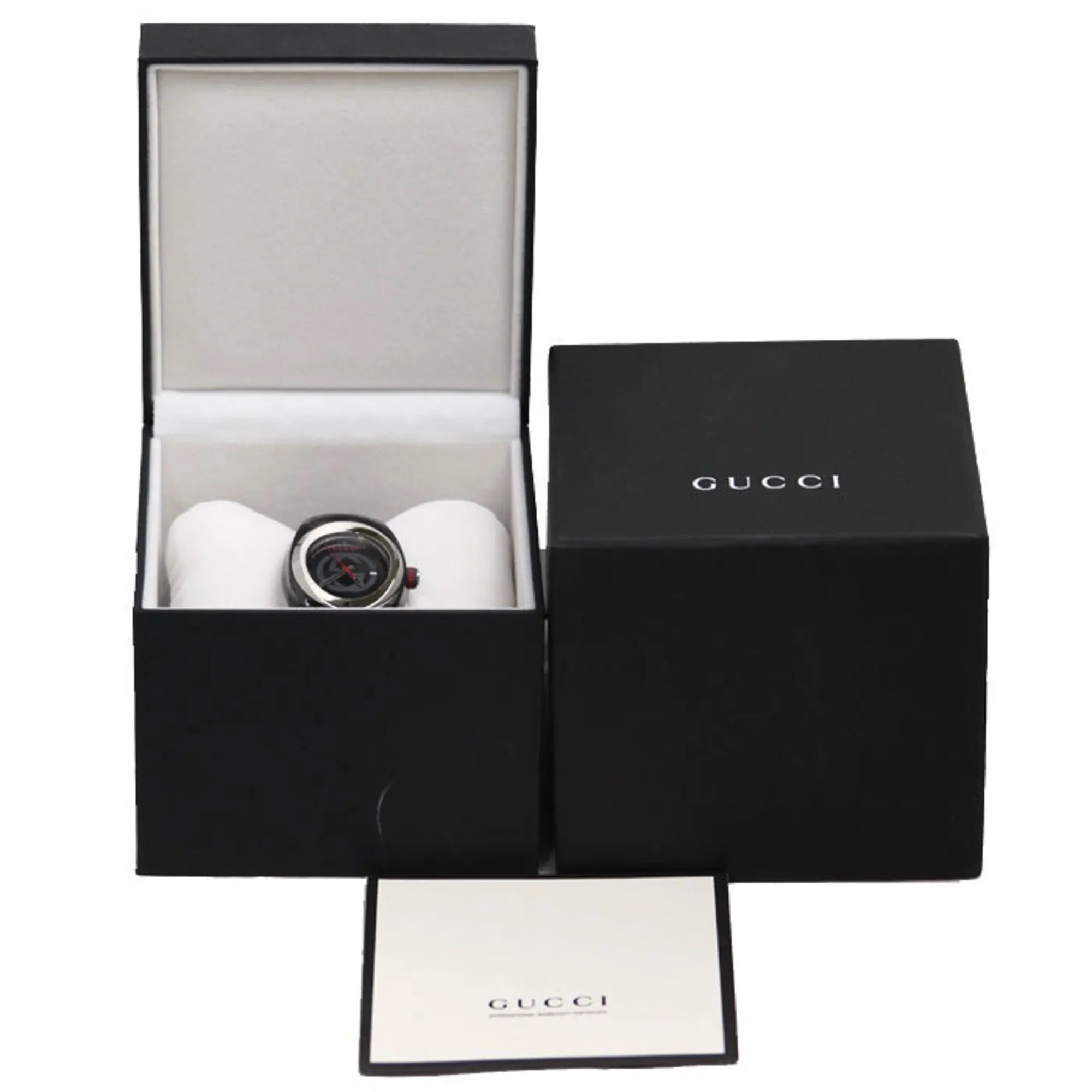Pre-Owned GUCCI Gucci sink watch battery operated YA137301 137.3 ladies (Good)