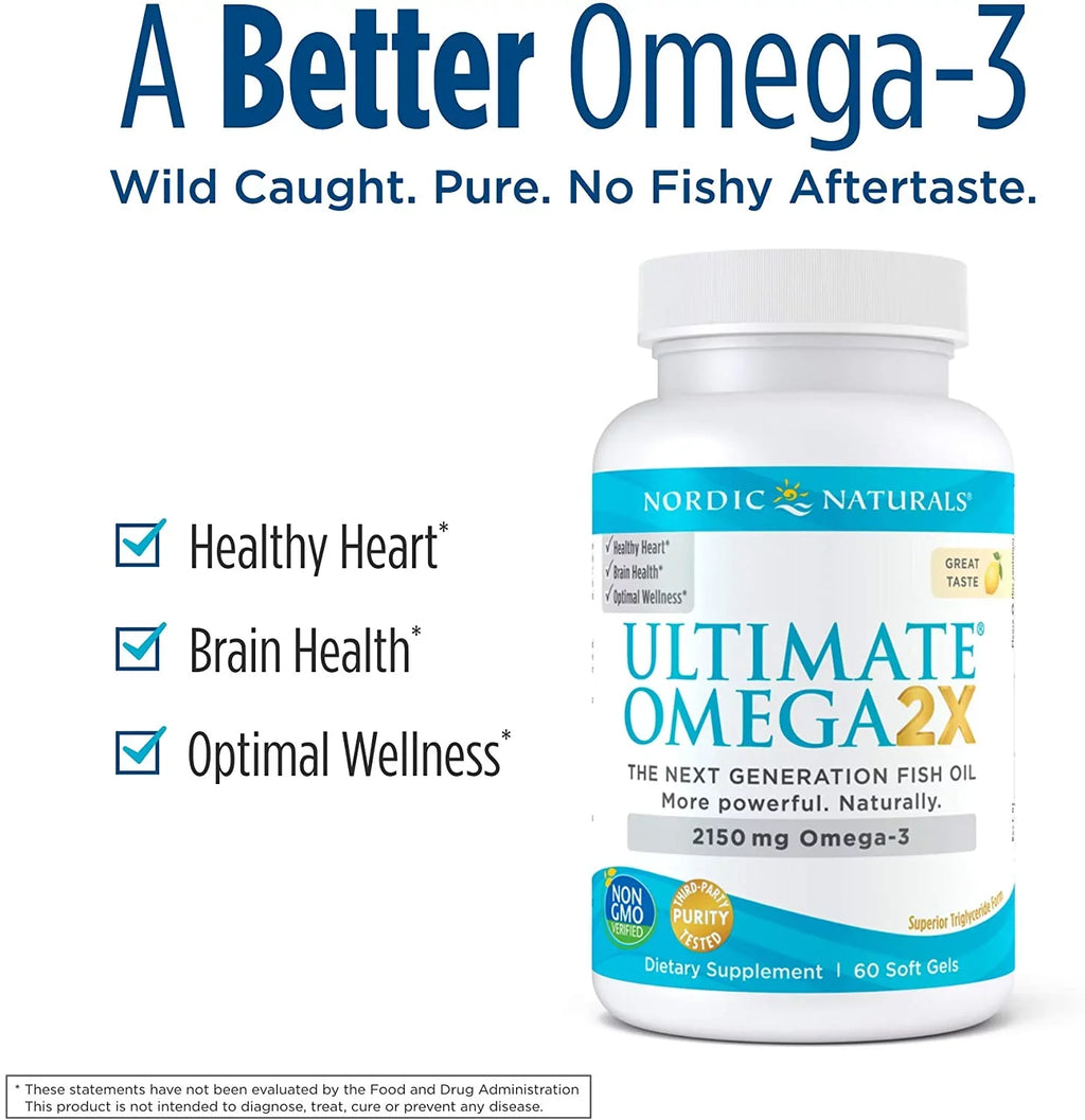 Nordic Naturals Ultimate Omega 2X, 90 soft gels