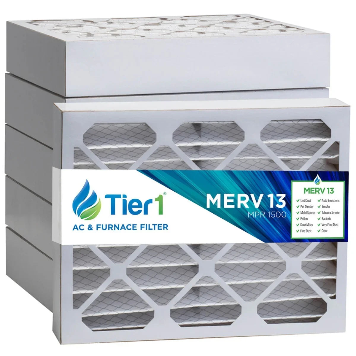 Tier1 16x20x4 Ultimate MERV 13 Air Filter / Furnace Filter Replacement 6 Pack