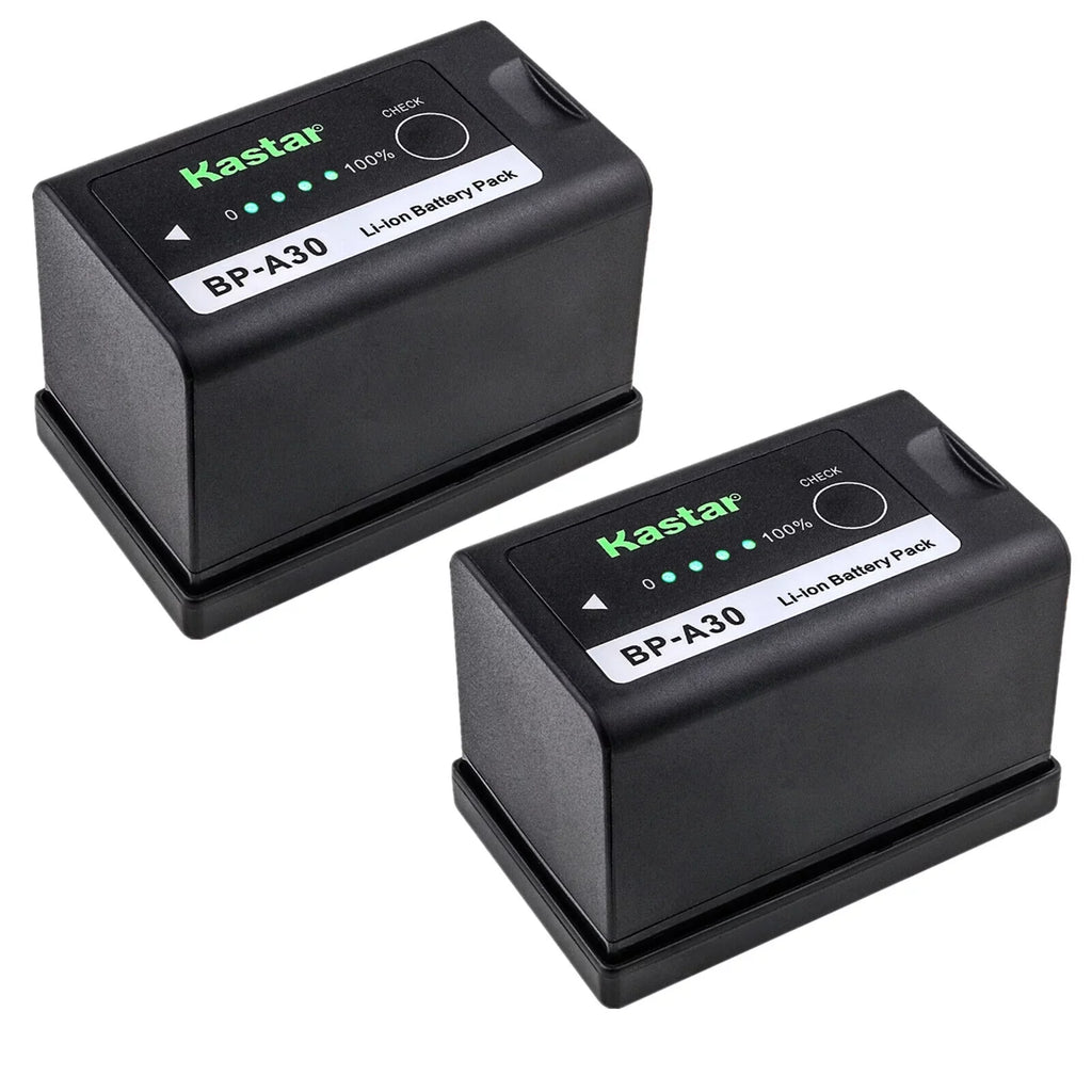 Kastar 2-Pack BP-A30 Battery 14.4V 3400mAh Replacement for Canon EOSize C200, EOSize C200B, EOSize C220B, EOSize C300 Mark II PL Cinema EOSize Camera, EOSize C300 Mark III Digital Cinema Camera