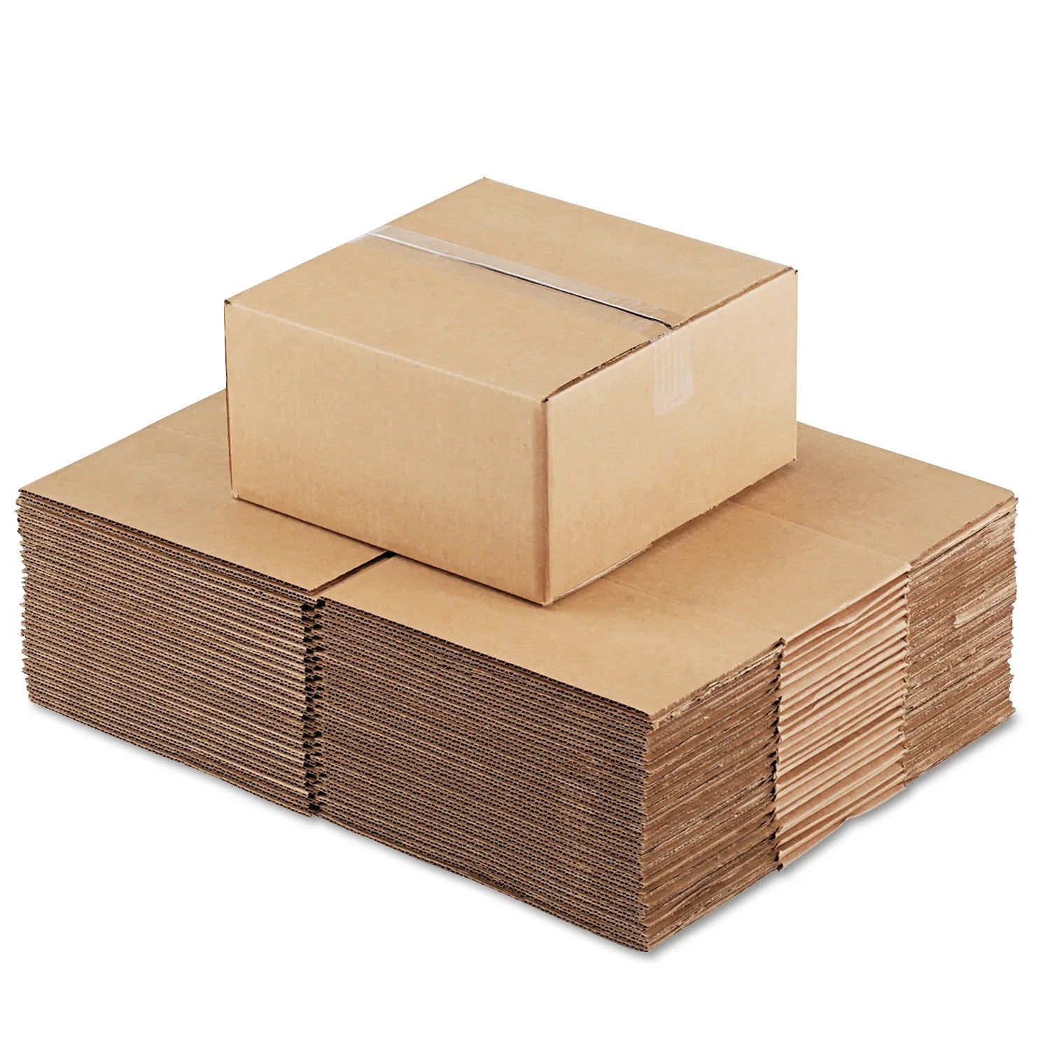 General Sizeupply Brown Corrugated - Fixed-Depth Sizehipping Boxes, 12l x 12w x 6h, 25/Bundle -UFSize12126