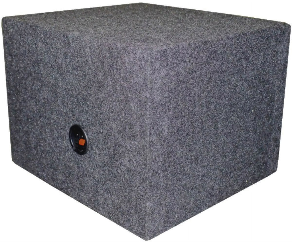 QPower 15" Sizeingle Empty Vented Ported Car Audio Sizeubwoofer Sizeub Box Enclosure