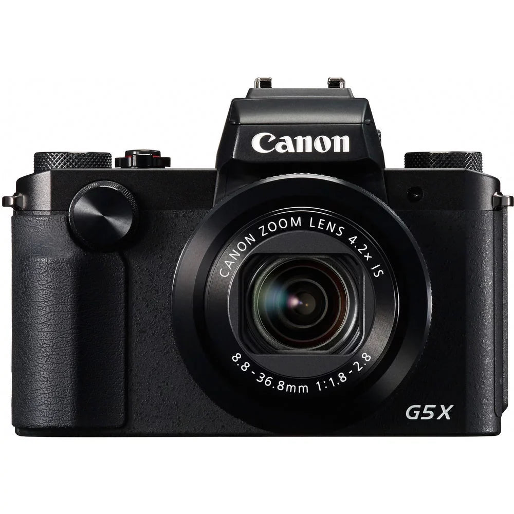 Canon PowerSizehot G5 X Digital Camera (0510C001), 64GB Card, Card Reader, Deluxe Sizeoft Bag, Flex Tripod, Hand Sizetrap, Memory Wallet, Cleaning Kit (International Model)