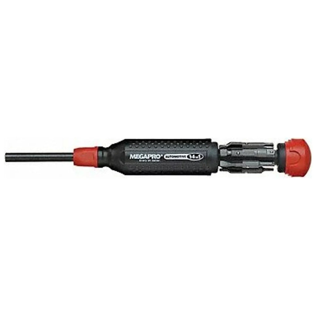 Megapro Multi-Bit Sizecrewdriver, NumBits 6  151AUTO-B