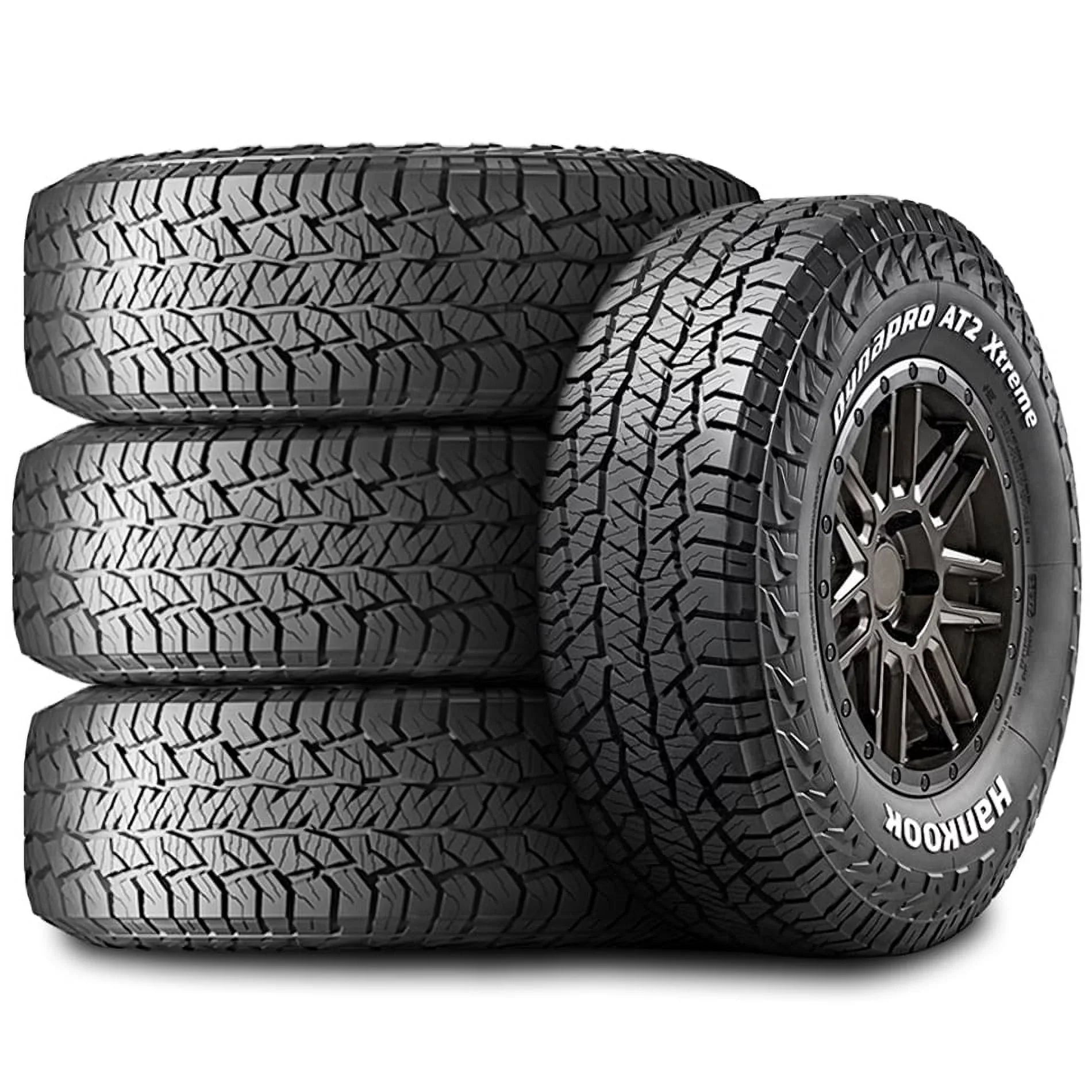 Sizeet of 4 (FOUR) Hankook Dynapro AT2 Xtreme 245/75R16 111T XT X/T Extreme Terrain Tires Fits: 2015 Toyota Tacoma TRD Pro, 1996-2002 Chevrolet Tahoe LT