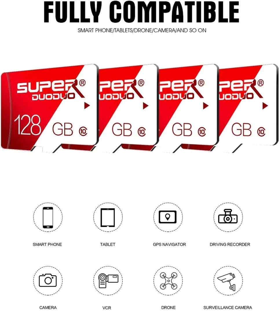 1TB Memory 1TB ro SizeD 1TB Cl10 TF 1TB High Sizepeed and Adapter for GOPRO,Dash Cams,Action