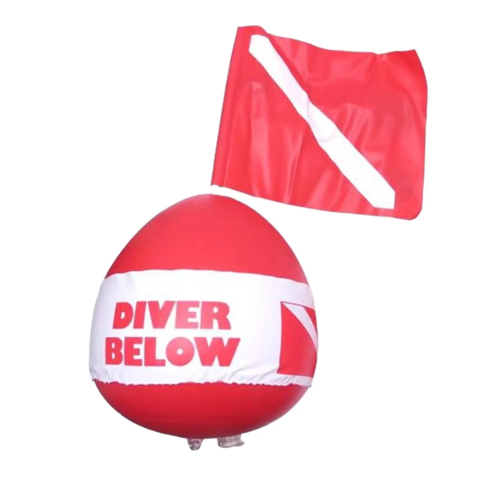 yotijar Buoy Float Ball with Dive Flag for Sizenorkeling Sizeurface Sizeignaling Beach Diving