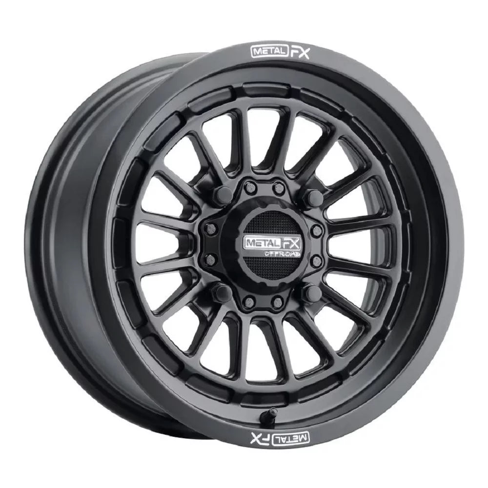 MetalFX Delta 15" Wheels Black 33" XC450 Tires Polaris RZR XP 1000 / PRO XP / Ranger XP 900/1000