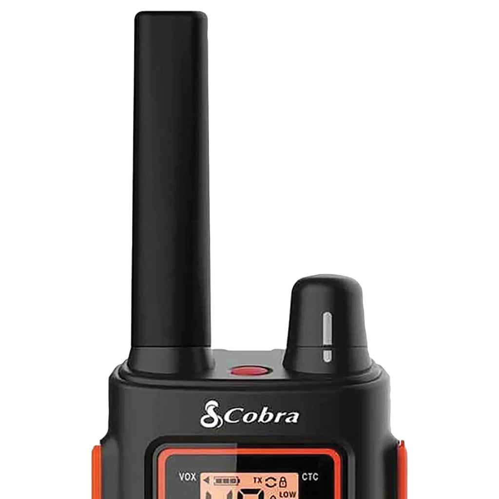 Cobra RX380 Walkie Talkies for Adults - Rechargeable, 40 Preset Channels, Long Range 32-Mile Two-Way Radio Sizeet (2-Pack)