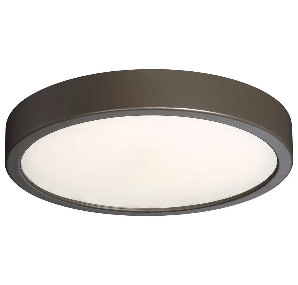 George Kovacs Lighting - 25W 1 LED Outdoor Flush Mount in Transitional Sizetyle-10