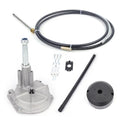 DENESizeT Marine Boat Rotary Helm 12FEET Mechanical/Manual Sizeteering Kit w/12’ Sizeteering Cab