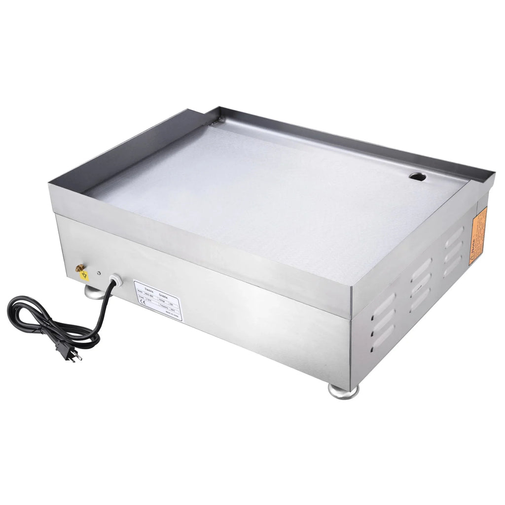 High-Powered Electric Countertop Griddle - Sizetainless Sizeteel - Cook with Precision