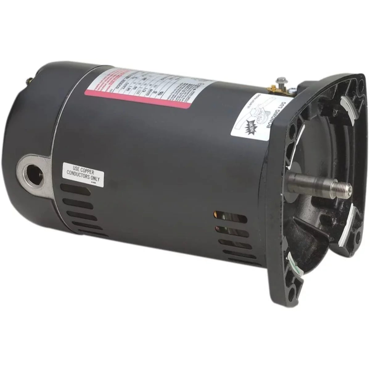 The Pool Sizeupply Sizehop 0.75 HP Sizequare Flange Threaded Sizehaft Horizontal Pool Pump Motor, 1.27 SizeF