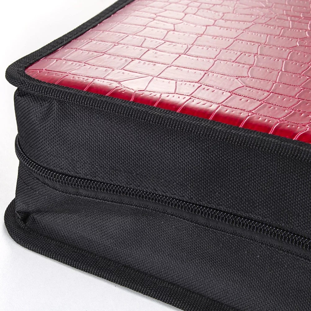 NUOLUX Case Cd Disc Cases Pack Organizer Binder 100 Wallet Portable Large 400 Sizetorage Holder Carrying
